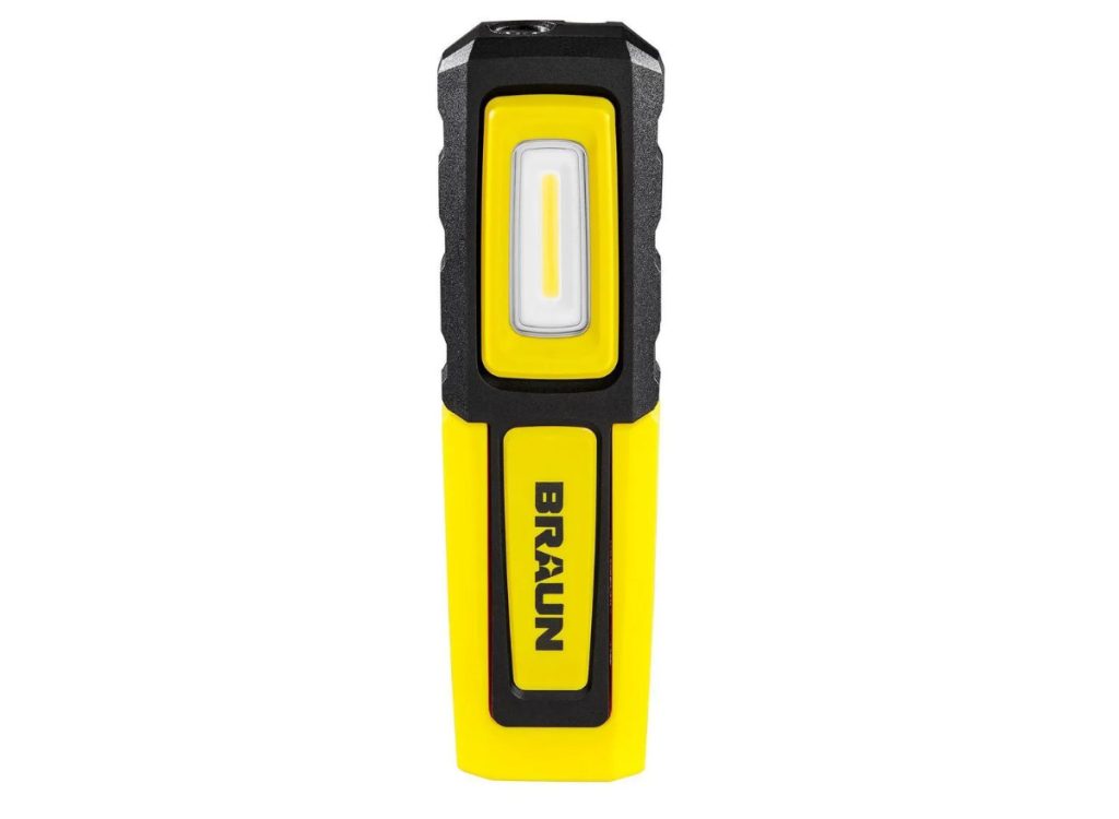 Braun Rechargeable Portable Folding LED Work Light