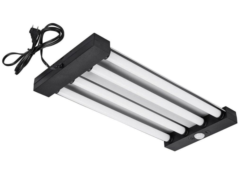 Braun Motion-Sensing LED Hanging Shop Light