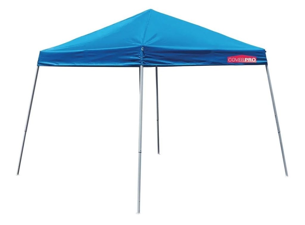 CoverPro 10 ft. x 10 ft. Slant-Leg Pop-Up Canopy