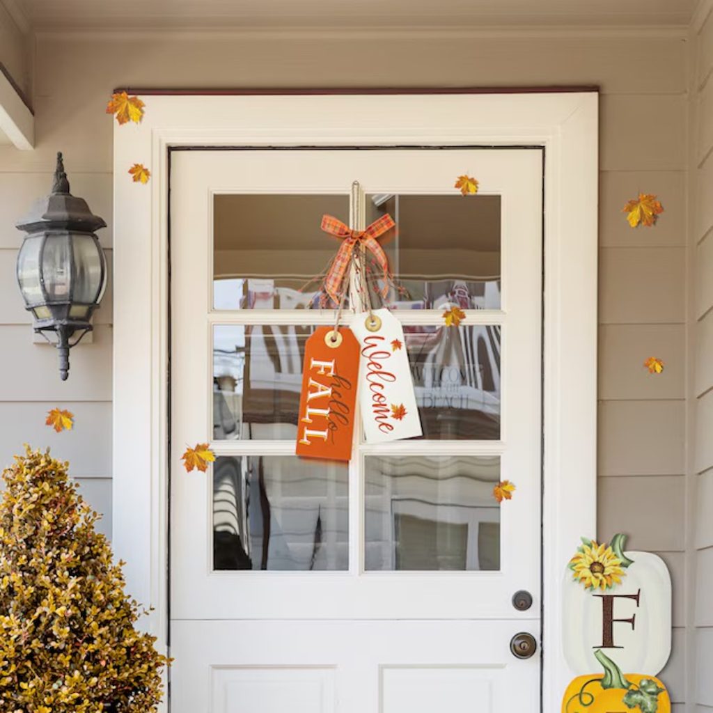 Glitzhome 24-in Fall Hanging Tag Decoration