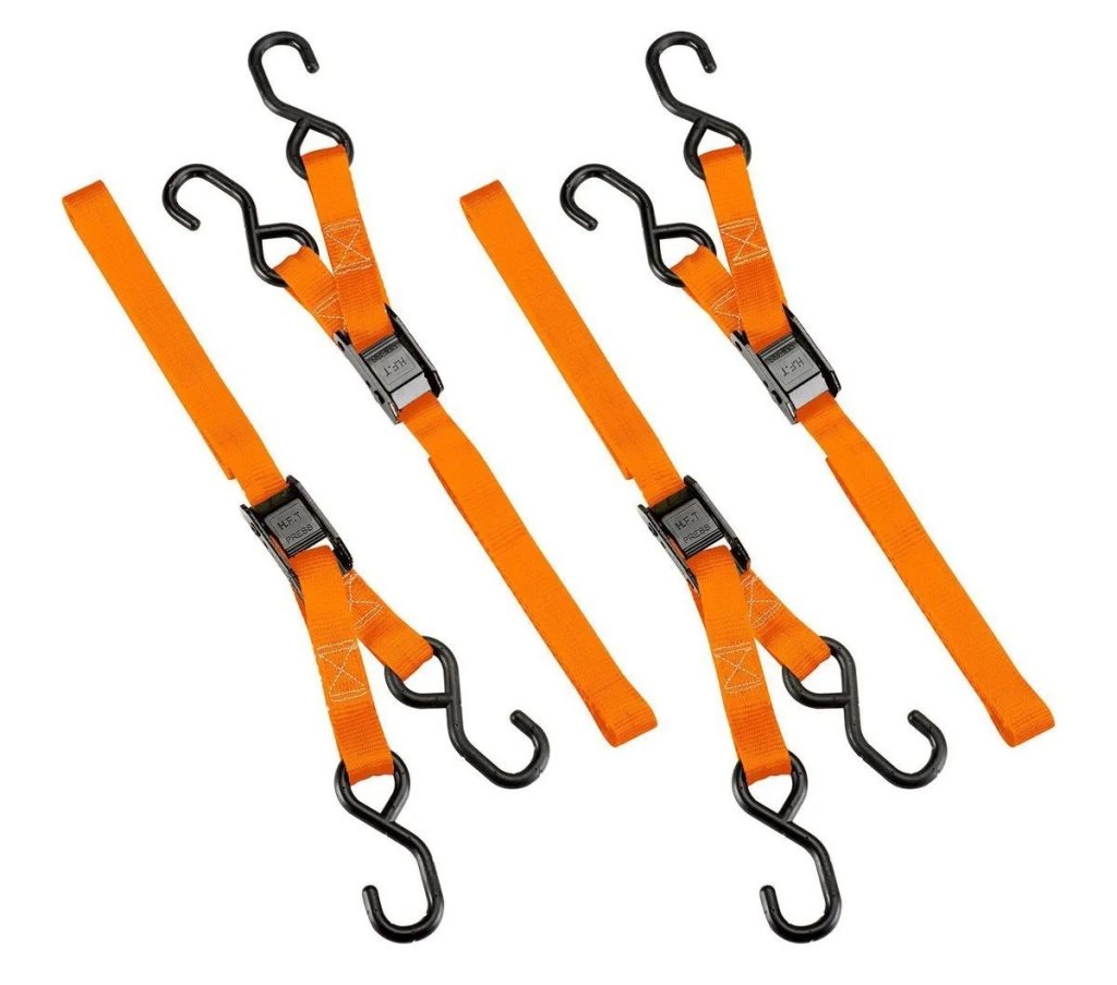 Haul-Master Cam Buckle Tie-Downs 4-Pack