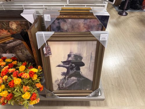 homegoods-entryway-halloween-art