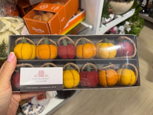 homegoods-entryway-pumpkin-garland