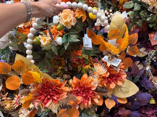 homegoods-wreath-front-door-white-bead-fall-floral