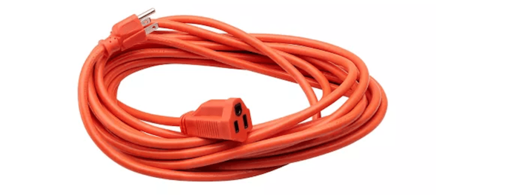 JobSmart 25 ft. Indoor/Outdoor Standard-Power Extension Cord