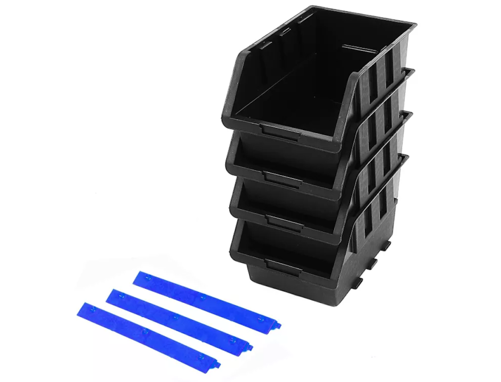 JobSmart Storage Bins, 4-Pack