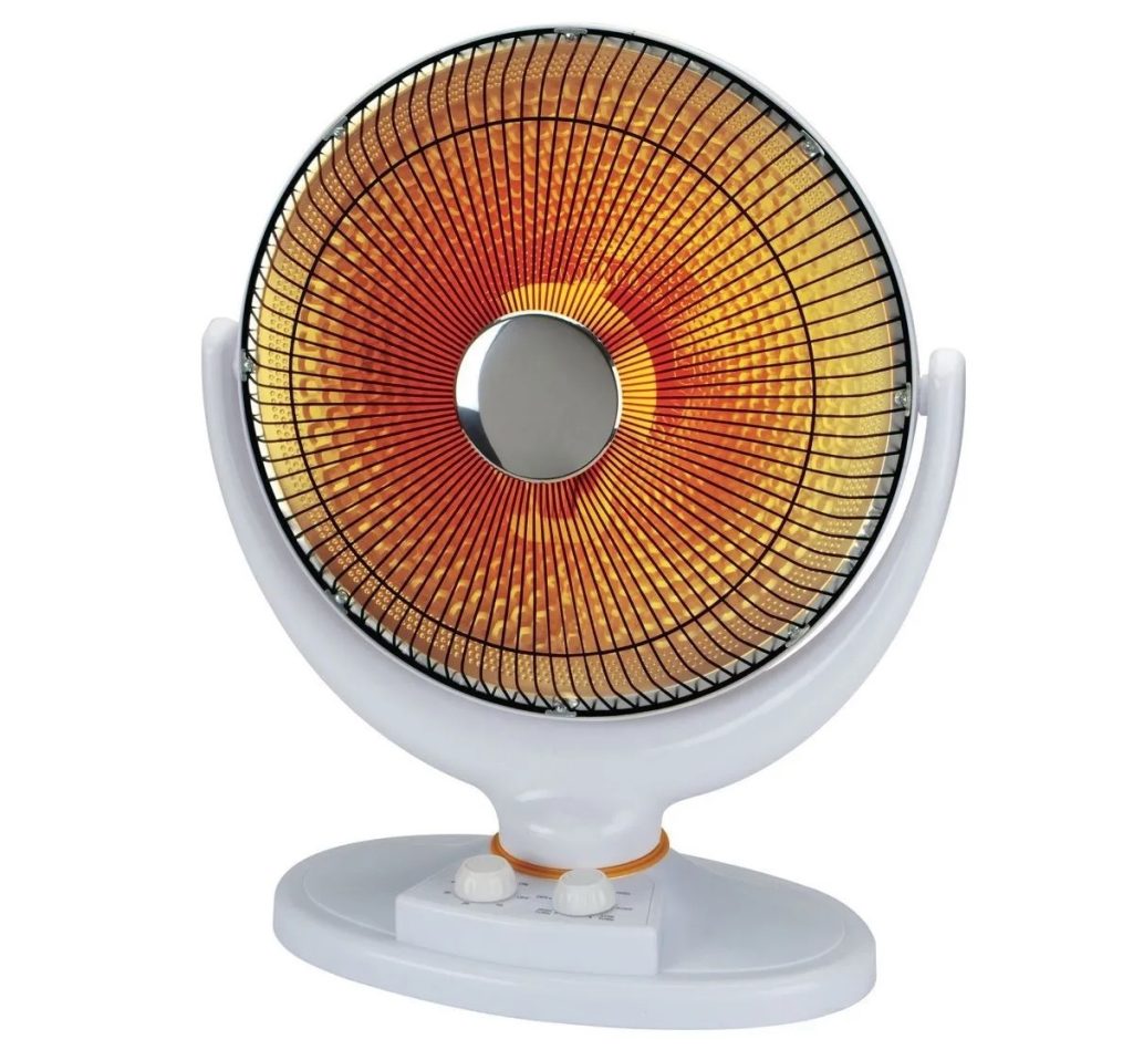 One Stop Gardens Winter Watt Oscillating Parabolic Heater