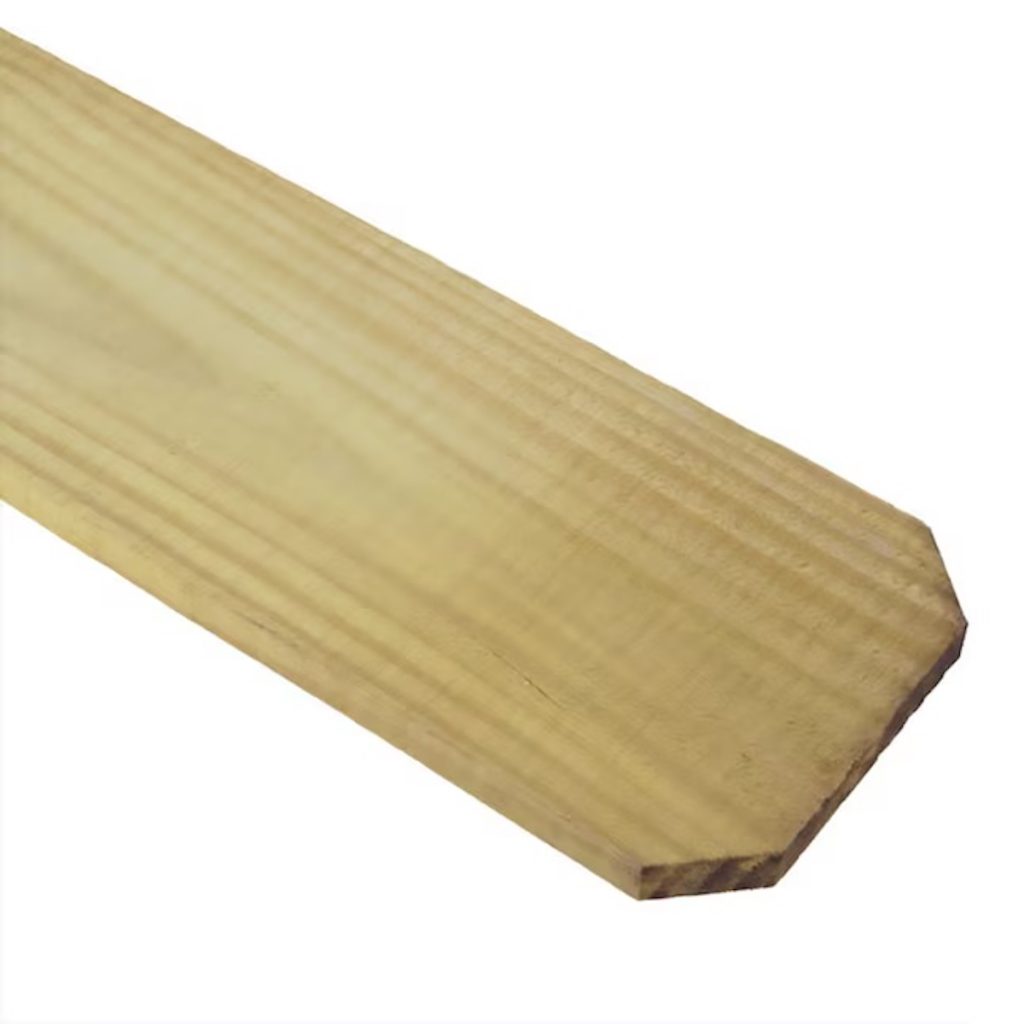 Pressure Treated Yellow Pine Dog Ear Fence Picket