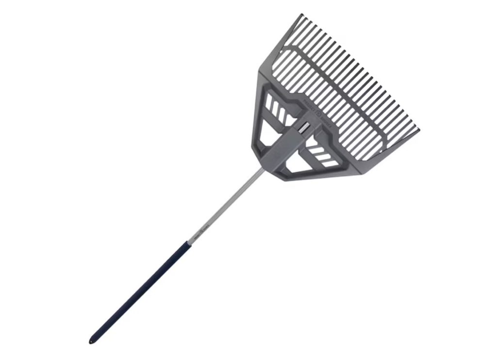 Project Source 26-in Plastic Leaf Rake