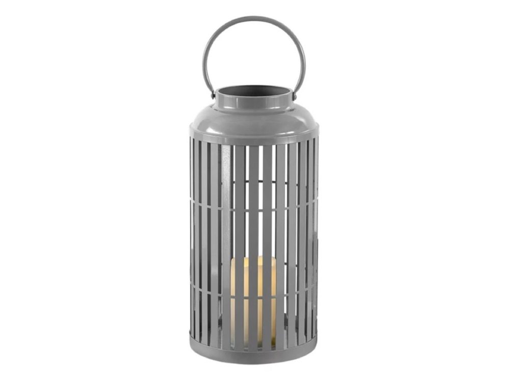 Red Shed 16 in. Battery-Powered LED Lantern