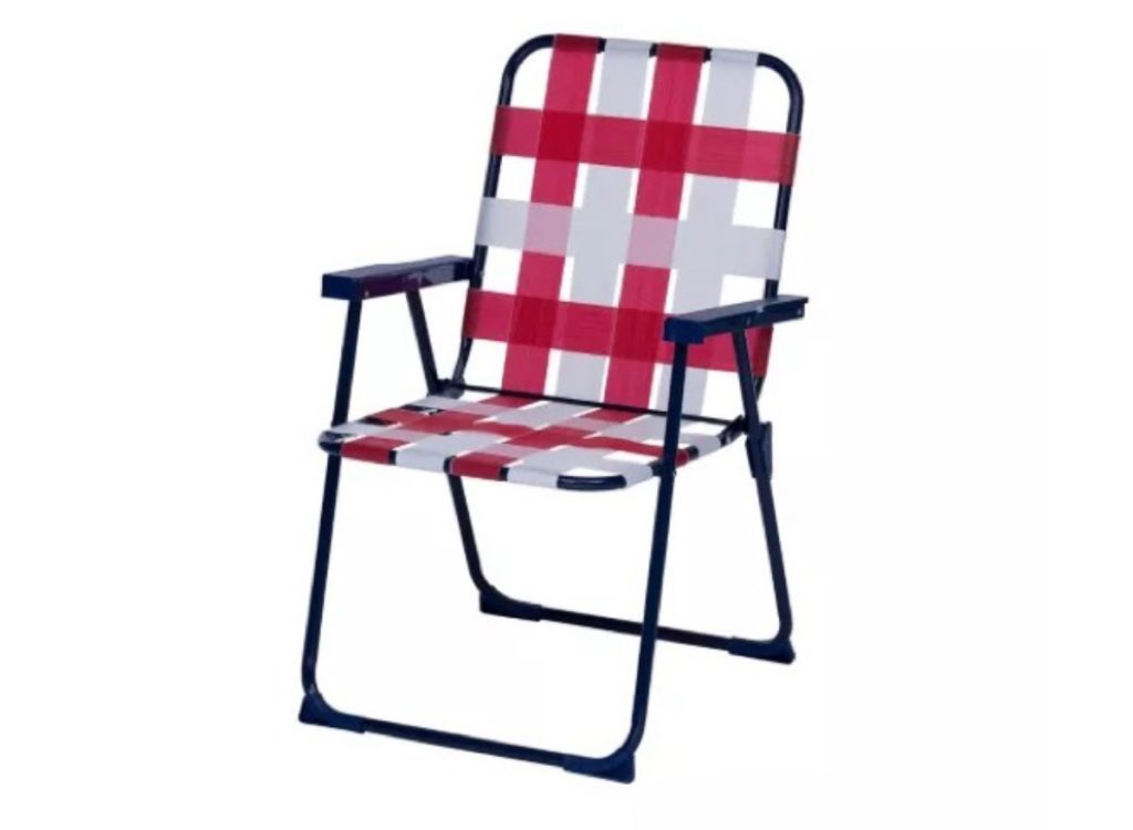 Red Shed Folding Patio Chair