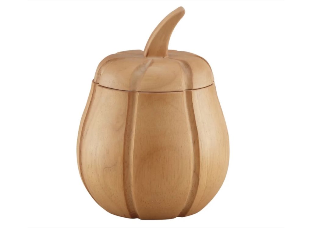 Red Shed Wooden Pumpkin Box