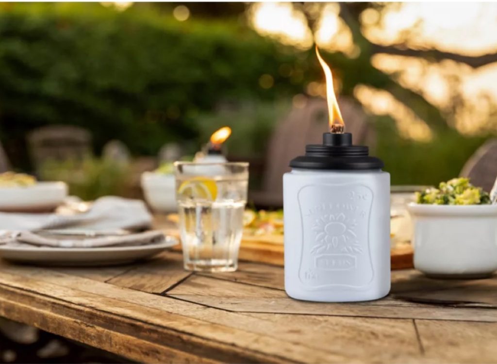 TIKI Sunflower Tabletop Torch