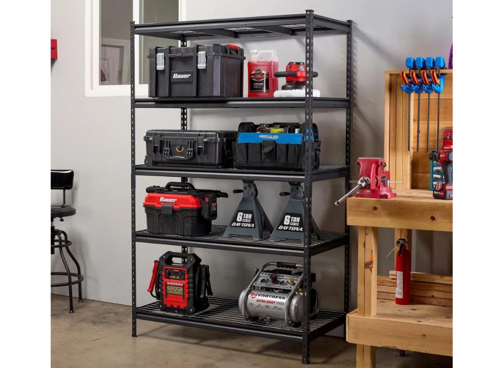U.S. General 5-Tier Boltless Steel Garage Shelving