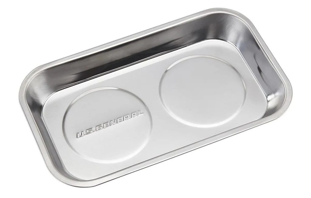 U.S. General Magnetic Stainless Steel Parts Tray
