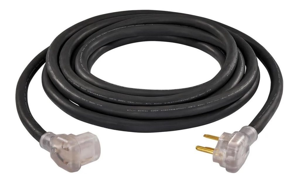 Vanguard 25 ft. x 8/3 Gauge, NEMA 6-50 40 Amp Extension Cord