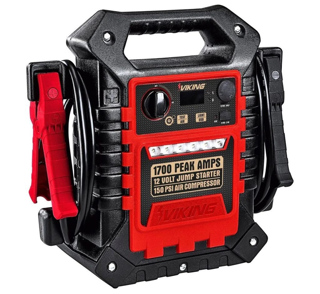 Viking Portable Car Battery Jump Starter and Power Pack