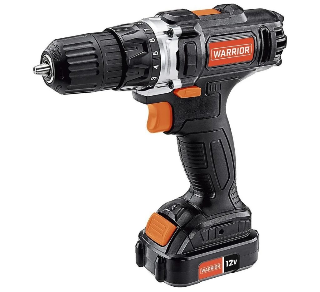 Warrior 12V Cordless, 3/8 in. Drill Kit