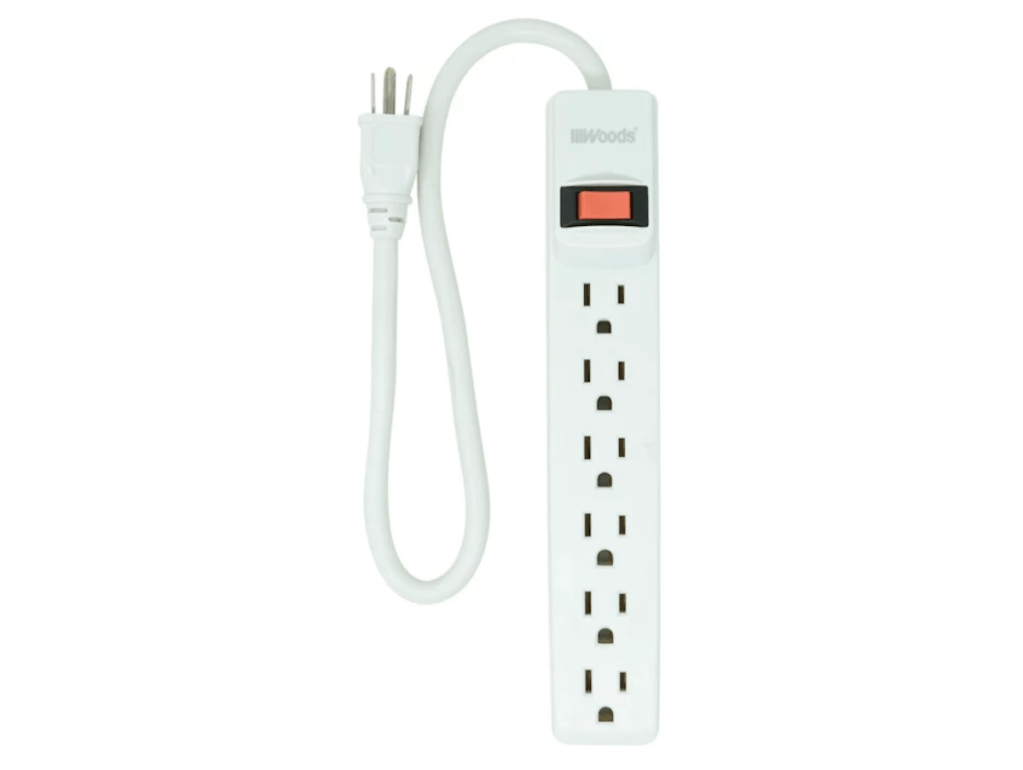 Woods 6-Outlet Surge Protector