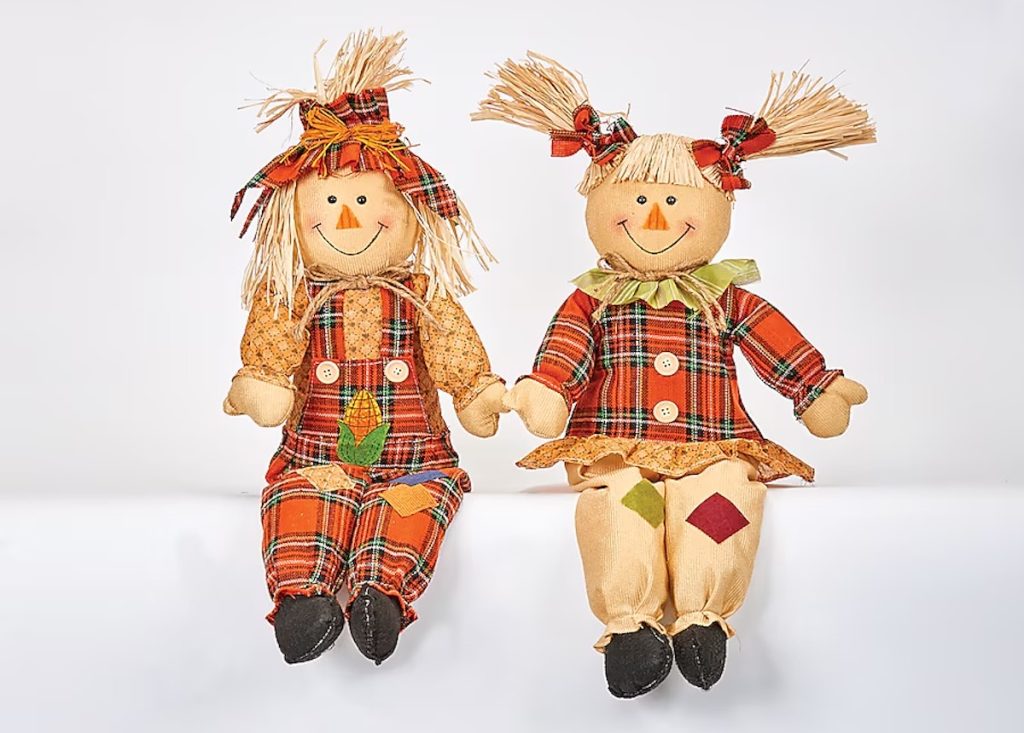 Worth Imports Scarecrow 2-Pack