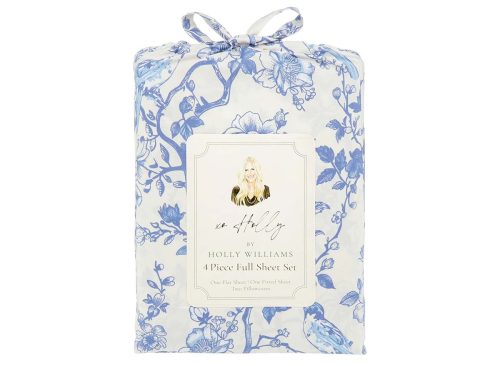xo Holly by Holly Williams Floral Printed 4 Piece Full Sheet Set