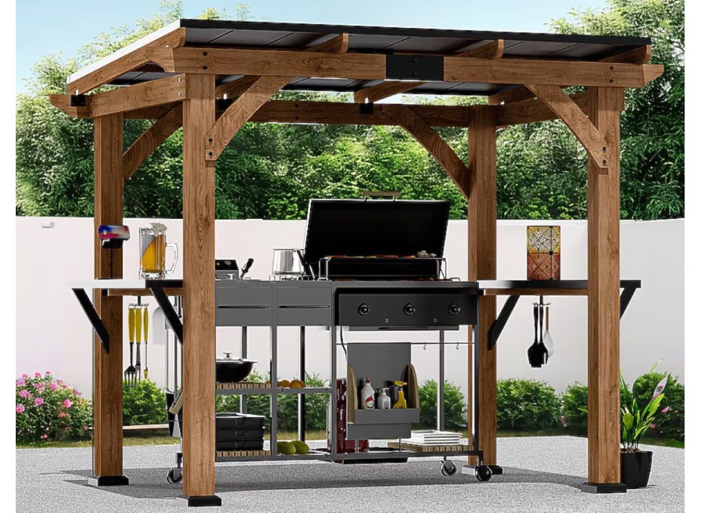 Elevate Outdoors Cedar Patio Gazebo