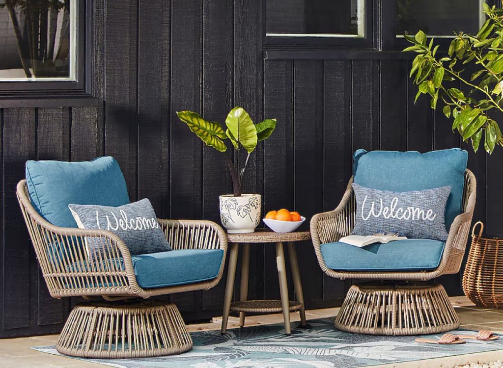 Origin 21 Killian 3 -Piece Wicker Patio Conversation Set