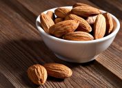 Almonds snack food nuts
