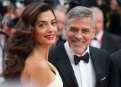 George Clooney and his wife Amal