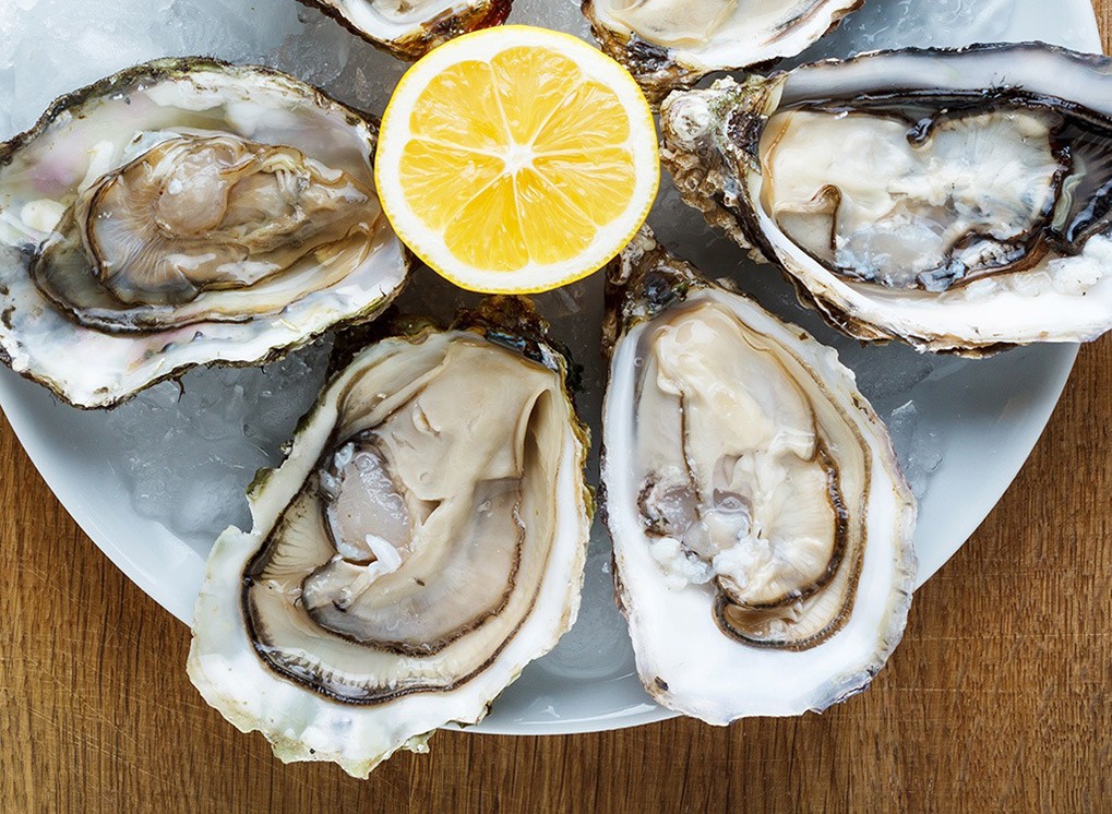 Oysters, which is one of the best anti-aging foods for men north of 40. 