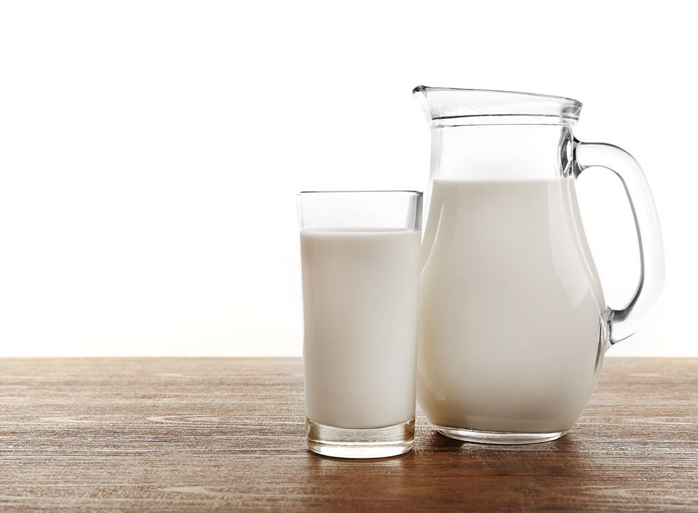 Milk, which is one of the best anti-aging foods for men north of 40. 