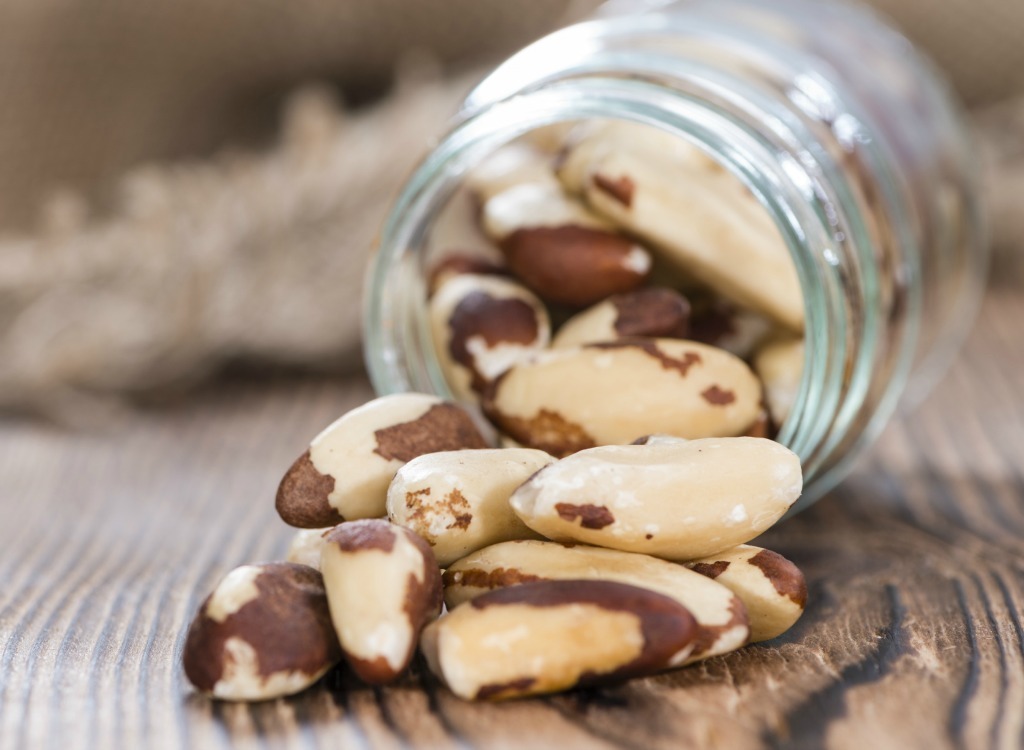 Brazil Nuts, some of the best anti-aging foods for men north of 40. 