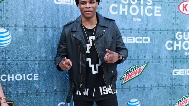 Russell Westbrook wore his craziest outfit yet to the Teen Choice